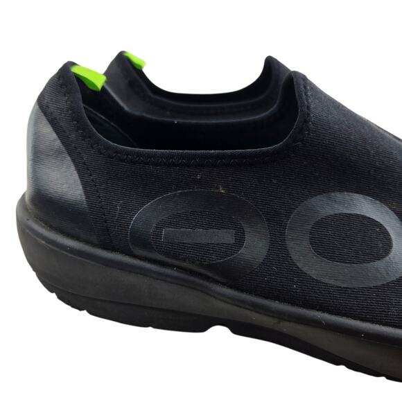 Oofos EeZee Low Shoes Mens 9.5‎ Black Slip On Gym Recovery Athleisure Casual main image 7
